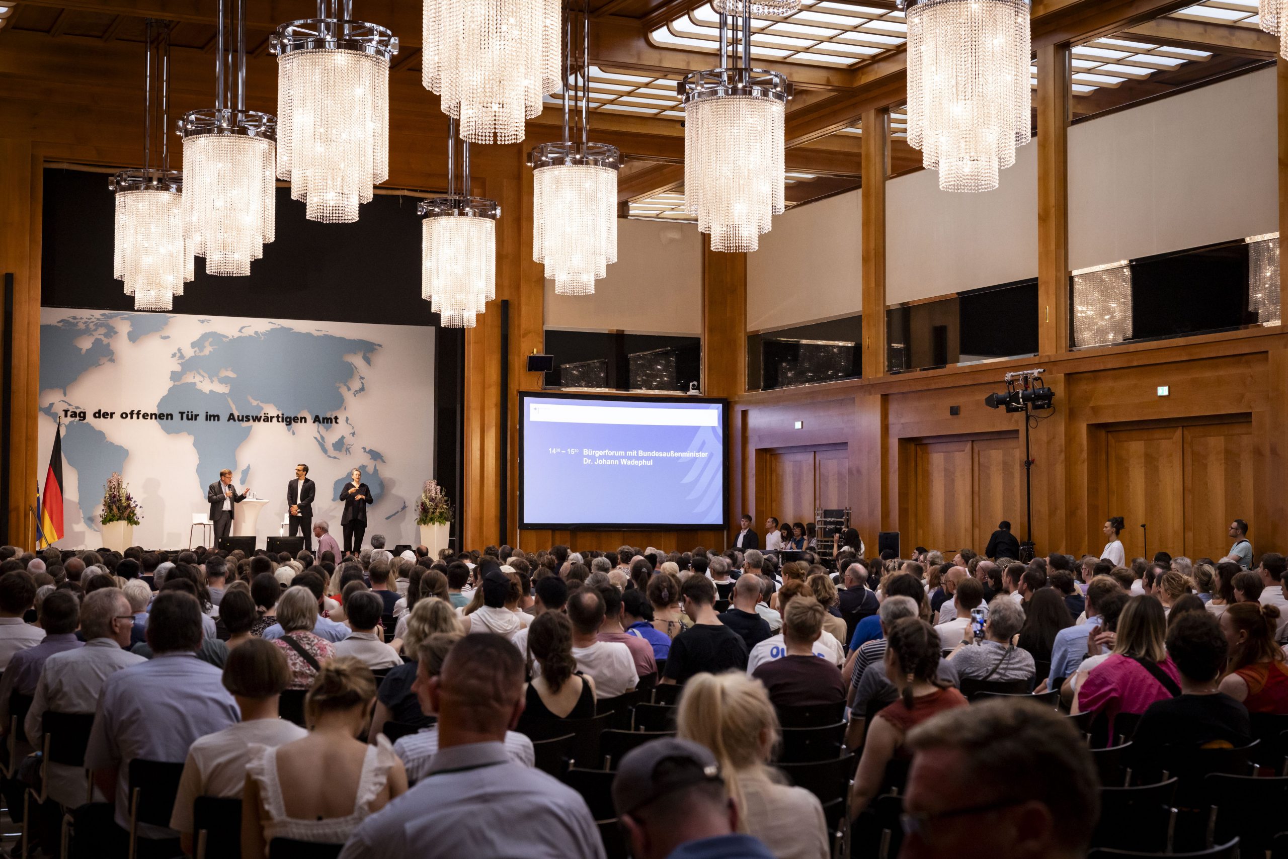 Tag der offenen Tür der Bundesregierung im Auswärtigen Amt, Berlin am 21. Juni 2026.

© AA / Christina Czybik